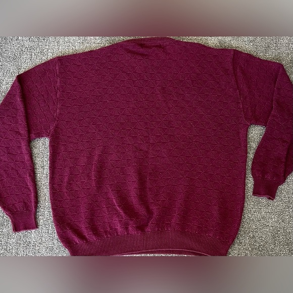 Vintage Shenandoah Men’s Sweater Chunky Knit Crew Neck Cotton USA Made Size 3XLT - Picture 2 of 7